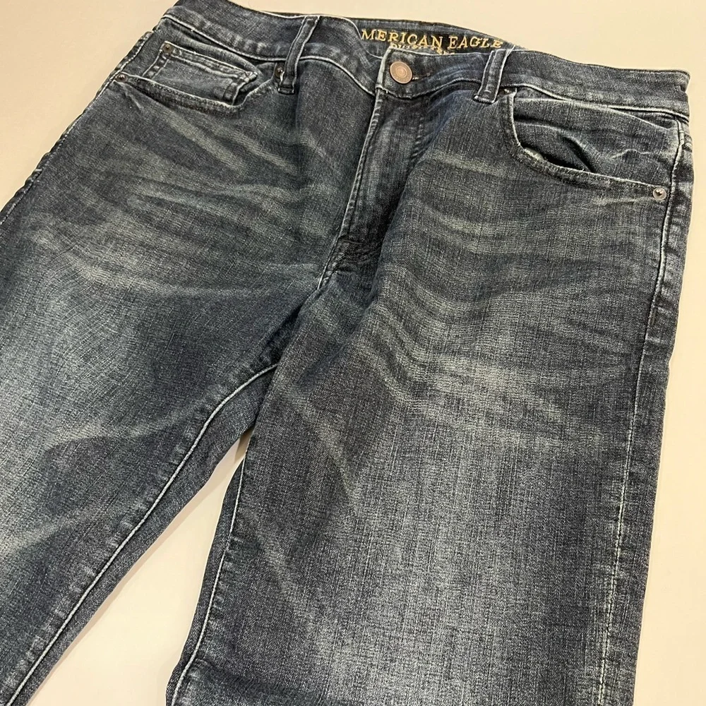 American Eagle Outfitters Blue Straight Jeans
